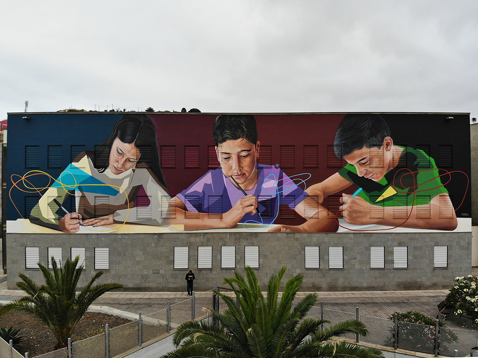 Fachada del IES GUIA